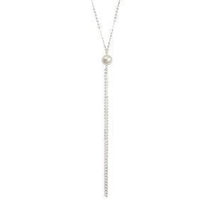 Dogeared Pearls of Love Y Necklace